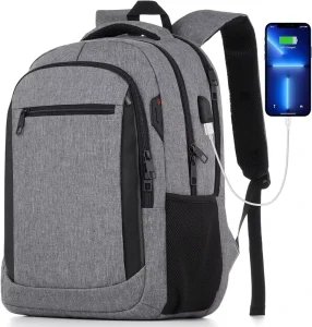 Travel Laptop Backpack Fits 15.6 Inch Notebook Anti Theft Computer Bag with USB