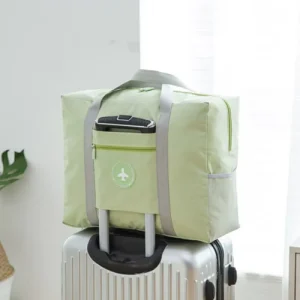 Travelling Bags and Luuxbags Travel Fold up Bag and Portable Travel Bag Big Size with Zipper
