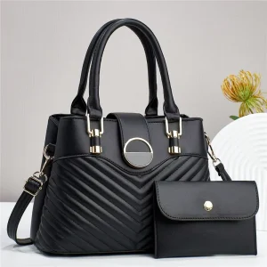 Trending Women Handbags Ladies Shoulder Bag Bag PU Leather Casual Tote Bag Designer Sacs a Main Pour Femmes