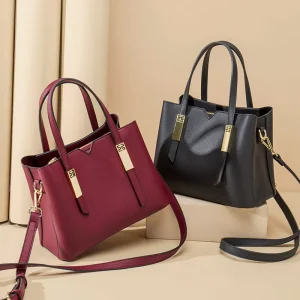 Trendy Fashion Hand Bag Female Ladys Genuine Leather Cute Girls Crossbody Totes Messenger Bag Purses and Handbags for Women