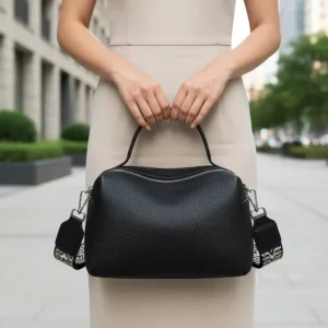 Trendy Genuine Leather Women’s Handbag Luxury Soft Cowhide Tote Bag Fashion Female Shoulder Crossbody Messenger Bags