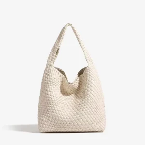 Trendy Large Capacity Women’s Bucket Bag Premium Feel Polyester Lining Shopping OEM Brand Guangdong Origin Ready Stock All