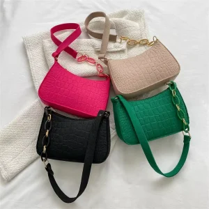 Trendy Luxury Bags Women’s Chain Sling Handbags Ladies Shoulder Purse and Handbags for Women Bags