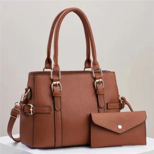 Trendy Soft PU Leather Large Capacity Shoulder Bags for Women Purses Women’s Bags