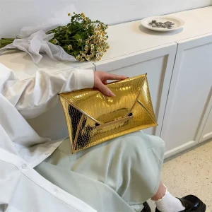 Trendy Women’s Envelope Clutch Bag Fashionable Simple Casual Evening Bag
