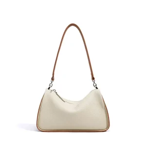 Trendy Women’s Tote Bag PU Leather Soft Shoulder Crossbody Messenger Bag With Zipper Closure Waterproof