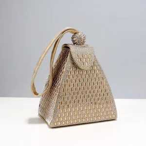 Triangle Party Bags Evening Purse Luxury Rhinestone Women Bags Clutches and Evening Bags Ladies