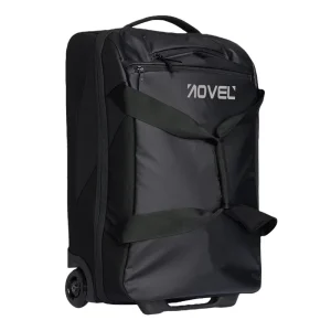Two-Wheel Cabin Trolley Bag for Weekend Getaways Durable Nylon Wheeled Suitcase Custom Logo Travel Duffel Bag with 2 Wheels