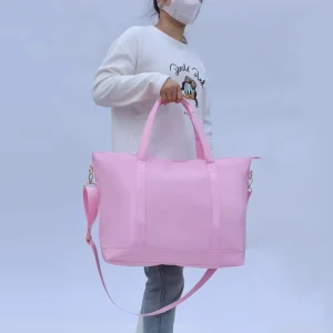 USA Warehouse Free Shipping Fashion Cute Large Travel Casual Gym Bag Storage Bag Big Nylon Tote Handbags Tote Bag Beach