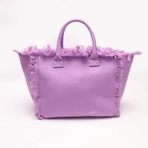 USA Warehouse Free Shipping Zero Tariff Women Travel Tote Bag Canvas Tassel Fringe Tote Bag Canvas Beach Bag with Zipper