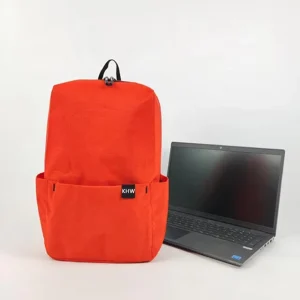 Unique Fashion Orange Polyester Girly School Bag Polyester Backpack With Laptop Bags Backpack Nylon Backpack School Bag
