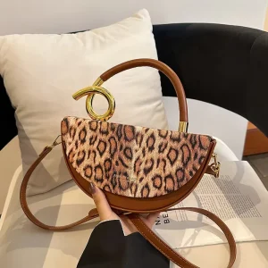 Unique Shape Contrast Color Fashion Small Crossbody Shoulder Bag Women Purse Cute Small Purses and Handbags for Young Lady