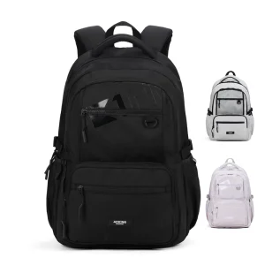 Unisex Casual Durable Polyester Backpack Custom Logo Modern Leisure Waterproof Travel Rucksack Business Laptop