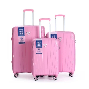 Unisex Custom Large Aluminium Trolley Suitcase Luggage Sets PP Handle Travel Suitcase