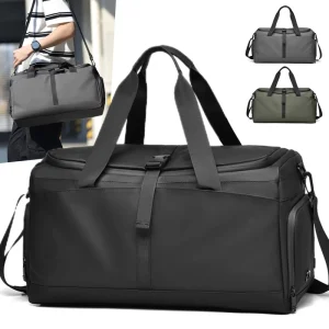 Unisex High Quality Gym Duffle Bag Fashion Waterproof Wear Resistant for Fitness Travel Custom Logo for Overnight Short Distance
