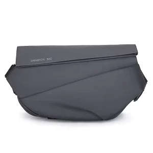 Unisex Leather Waist Bag Custom Crossbody Fanny Pack Waterproof PU Oxford PVC Material Men’s Messenger Bag Women