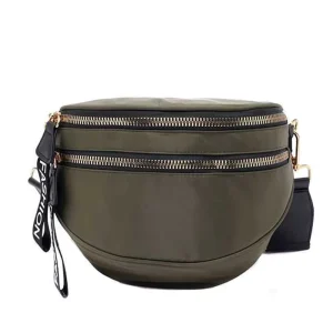 Unisex Nylon Zipper Closure Anti Theft Fashion Waist Bag Fanny Pack With Banana Design For Travel
