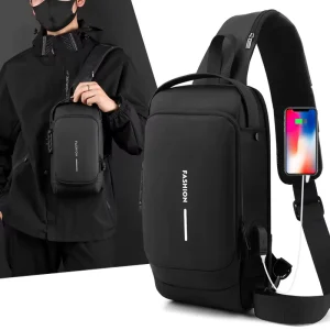 Unisex Nylon Zipper Waterproof Belt Bag Pouch Fanny Pack Custom Running Waist Bag
