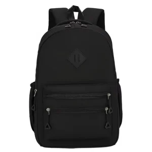 Unisex Polyester Backpack with Custom LOGO Fashionable School and Travel Bag for Daily Use