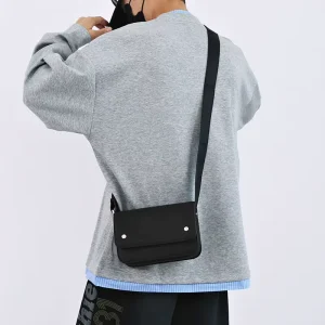 Unisex Pu Fashion Shoulder/Crossbody Bag with Zipper Closure Durable & Waterproof for Summer Street Casual Use