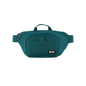 Unisex Solid Color Waterproof Nylon Lumbar Fanny Pack Waist Bag Chest Bag Crossbody Sport Outdoor Belt Bag