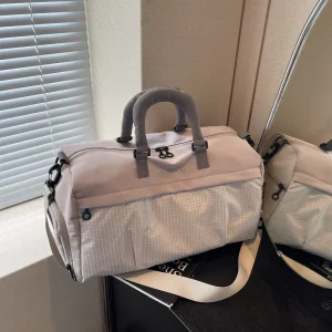 Unisex Sport Fitness Travel Bag Oxford Material 36 55L Large Capacity Lightweight Waterproof Breathable Zipper Insulation