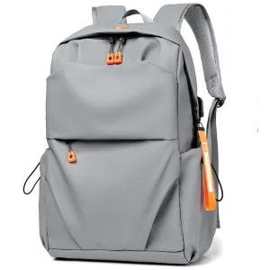Unisex Waterproof Backpack with USB Computer Bag Large Capacity Travel College Student Schoolbag
