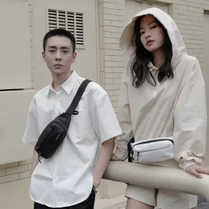 Universal Mobile Phone Waist Bag Fashion Casual Outdoor Sports Waist Bag Messenger Bag Shoulder Bag