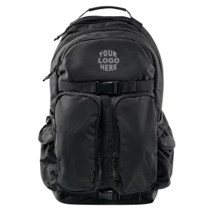 Versatile Classic Style Custom Zipper Waterproof Laptop School Backpack, 20-36L, Unisex, Eco-Friendly, Recyclable, for Students
