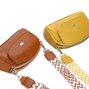 Vintage Bohemian Crossbody Bags PU Leather Shoulder Messenger Bag Casual Totes