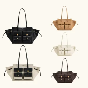 Vintage Bohemian Lady Designer Bags Women Biker Tote Bag PVC Large Capacity Fashion