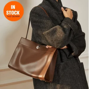 Vintage Fashion Genuine Leather Large Tote Shoulder Bag Women’s Handbags Crossbody Bag
