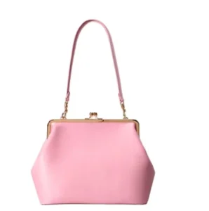 Vintage PU Large Shoulder Handbag Light Luxury Dinner Clutch Bag Fashion Portable Single Strap Polyester Lining