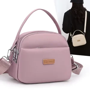 Vintage Stylish Nylon Satchel Bag Single Strap Cute Shoulder Bag Women Casual Handbags