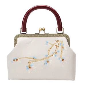 Vintage Women Ethnic Bag Luxury Designers Purses and Handbags with Chains Single Strap Portable