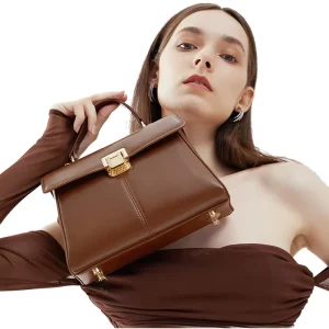 Vintage Women Handbag Original Factory Luxury Designer Purse Leather Bags for Lady High Quality Women’s Shoulder Bag