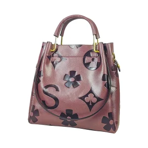Vintage Women’s Trendy Bucket Bag PU Fashionable Portable All-match Crossbody Shoulder Bag