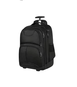 Water Resistant Wheeled Laptop Backpack Carry on Luggage Business Bag Overnight College Computer Backpack Trolley Suitcase
