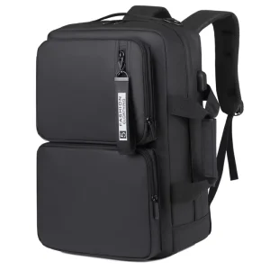 Waterproof Business Backpack Large Capacity 17 Inch USB Nylon Men Custom LOGO Student Laptop Backpacks