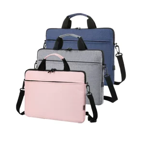 Waterproof Business Laptop Bags for Computers Ultra Thin Portable Laptop Bag Antiskid and Shockproof System Laptop Briefcase