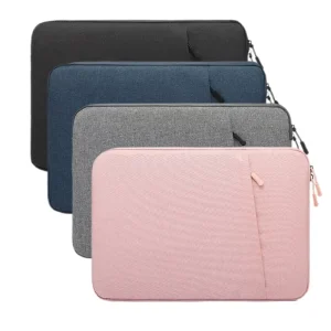 Waterproof Fashion Laptop Bags Physiological Curve Back Zipper Closure Bulk Polyester Computer Cases Model 802