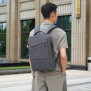 Waterproof Large Capacity Travel School Bag Slim Business USB Charging Mochila Computer Notebook Bagpack Laptop Backpack for Men