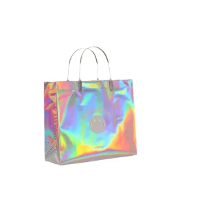 Waterproof Laser Handbags Gift Packaging Bags for Women Clothing Footwear Store Daily Shopping Bulk Supply