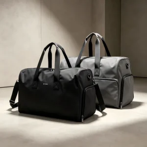 Waterproof Nylon Zipper Closure Light Weight Large Capacity Duffel Bag Shoe Travel Bag Durable Multi Functional