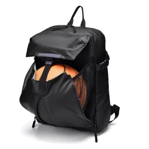 Waterproof Outdoor Laptop Backpack Basketball Bag Travel Bag with Laptop Compartment