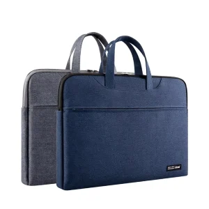 Waterproof Oxford Cloth Zipper A4 Hard Briefcase Thickened Business Document Bag Handbag For Conference Filing Products