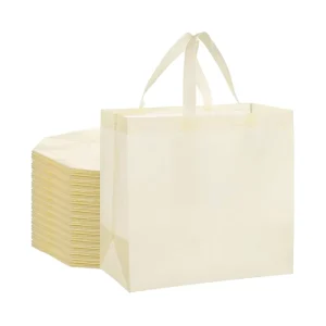 Waterproof Portable Handled Non-Woven Eco-Friendly Shopping Bags for Outdoor Use with Custom Logos Promotion Gift Bags