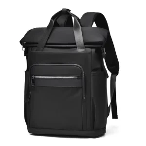 Waterproof Pu School Casual Outdoor Travel Bag Custom logo Large Capacity Expend Top 15.6 Inch Laptop Computer Backpack