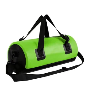 Waterproof TPU Travel Duffle Bag Large Rolling Luggage with Strap Closure for Hiking Camping Outdoor Trip
