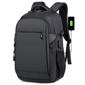 Waterproof USB Men’s Computer Bag Business 16.5 Inch Office Laptop Backpacks